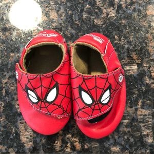 Stride Rite Spider-Man crib shoes